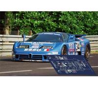 Decalcomanie Bugatti EB110 Le Mans 1994 34 1:32 1:43 1:24 1:18 decalcomanie slot