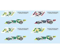 Decalcomanie Chevron B36 Le Mans 1979 1:32 1:24 1:43 1:18 64 87 slot calcas