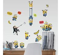 Decalcomanie da parete Minions: The Rise of Gru Peel And Stick di RoomMates, RMK4309SCS