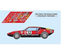 Decalcomanie De Tomaso Pantera Le Mans 1972 30 32 33 1:32 1:43 1:24 1:18 calchi