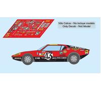 Decalcomanie De Tomaso Pantera Le Mans 1975 43 1:32 1:43 1:24 1:18 calchi
