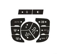 Decalcomanie di restauro per pulsanti di controllo CA C4 2014 2018, kit in vinile di facile applicazione