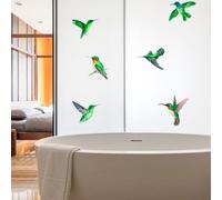 Decalcomanie elettrostatiche deterrenti contro gli uccelli, per strutture commerciali ed educative in vetro, confezione da 6 (#1)