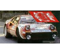 Decalcomanie Ferrari 308 GTB Rally Targa Florio 1981 6 slot calcas Andruet