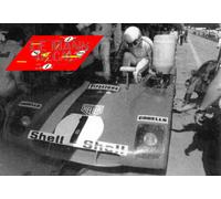 Decalcomanie Ferrari 312PB Zeltweg 1972 1 2 3 4 1:32 1:24 1:43 1:18 312 PB ca...