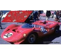 Decalcomanie Ferrari 412P Can Am Bridgehampton 1967 1:32 1:43 1:24 18 412 slo...