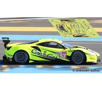 Decalcomanie Ferrari 488 GTE Le Mans 2019 1:32 1:43 1:24 1:18 decalcomanie