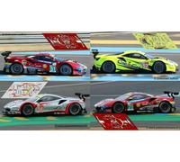 Decalcomanie Ferrari 488 GTE Le Mans 2019 1:32 1:43 1:24 1:18 decalcomanie