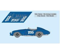 Decalcomanie Ferrari 500 Mondial Santa Barbara 1954 1:32 1:24 1:43 18 calche ...