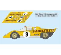 Decalcomanie Ferrari 512 M Le Mans 1971 9 10 16 1:32 1:43 1:24 1:18...