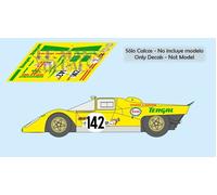 Decalcomanie Ferrari 512 M Tour Auto 1971 1:32 1:43 1:24 1:18 slot 512M calcas