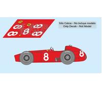 Decalcomanie Ferrari Lancia D50 F1 GP del Belgio 1956 1:32 24 43 18 slot...