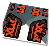 Decalcomanie Forcella Fox 38 Factory 2021 - Arancione OPACO