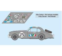 Decalcomanie Jaguar XK120 Carrera Panamericana 1953 25 1:32 1:43 1:24 1:18 ca...