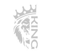 Decalcomanie leone per veicoli, decalcomania volto di leone per auto | Decalcomanie per vetrine per auto con della giungla,Accattivante, forte appiccicosità, riflette la luce, adatto per moto, l