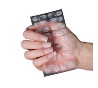 Decalcomanie lucide veloci a prova di graffio strisce per unghie per l'uso quotidiano alla moda individuale resistente alle scheggiature, pellicole Unguis amichevoli di lunga durata