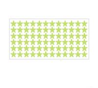 Decalcomanie luminose a forma di stella, per pareti, porte e finestre, decorazione per interni, adatta per stanze dei bambini e spazi per adulti (2100 e 72)