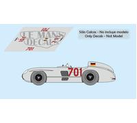 Decalcomanie Mercedes Benz 300 SLR Mille Miglia 1955 722 1:32 1:24 1:43...