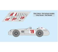 Decalcomanie Mercedes W196 GP Germania 1954 1:32 1:24 1:43 1:18 196...