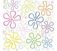 Decalcomanie murali bolle per camera letto dei bambini del vivaio Sotto il mare,decorazioni per festa compleanno,adesivi murali, adesivi colorati di bolle per camera da letto bagno