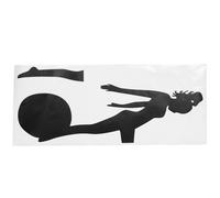 Decalcomanie Murali Della Camera Da Letto Accessorio Per Lo Yoga