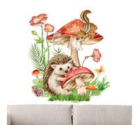 Decalcomanie murali per bagno, adesivi per il bagno per muro,Decal di decalcomanie per la vegetazione di decalcomanie per la vegetazione degli animali - Decorazione della camera moderna bellissime pia