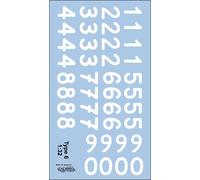 Decalcomanie numeri Targa Florio B 1:32 1:24 1:43 1:18 numeri decalcomanie
