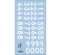 Decalcomanie numeri Targa Florio B 1:32 1:24 1:43 1:18 numeri decalcomanie