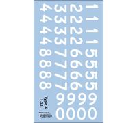 Decalcomanie numeri Targa Florio B 1:32 1:24 1:43 1:18 numeri decalcomanie