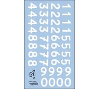 Decalcomanie numeri Targa Florio B 1:32 1:24 1:43 1:18 numeri numeri numerici...