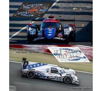 Decalcomanie Oreca 07 Le Mans 2020 21 27 1:32 1:43 1:24 1:18 slot calcas Drag...