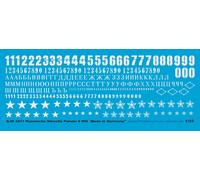 Decalcomanie Peddinghaus 1/35 3417 Stencil Russi Panzer II. WK Bianco