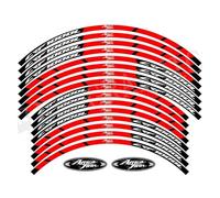 Decalcomanie per cerchioni Adesivi A Strisce Per Mozzo Ruota Per Moto, Resistenti Alle Intemperie, Interni, Decalcomanie Riflettenti, Cerchi, Decorano Il Segno Per L'Africa Twin CRF1000L Adesivi per r