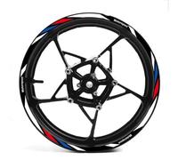 Decalcomanie per cerchioni Adesivi Per Cerchioni Mozzo Ruota Moto Decalcomanie Adesivo Riflettente Per BMW S1000 RR XR R1250RS G310R R Nine T F800R K1600GT R1200RT/R F900R F900XR Adesivi per ruote(Col