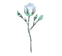 Decalcomanie Per Chitarra - Adesivo Con Intarsio Sulla Di Un Rosa Magnolia Da 5 G Per Chitarre Acustiche Ed Elettriche, Adesivi Floreali Rimovibili Per La Testa Della Chitarra, Decoraz