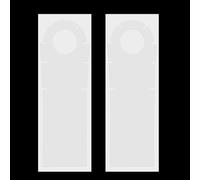 Decalcomanie per protezione pedivella per mountain bike, pellicola TPH, protegge E Thirteen e fibra di carbonio (D)