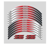 Decalcomanie per ruote 15 ''Rim Decalcomania Degli Autoadesivi Motociclo Adesivo Ruota Striscia Riflettente Kit Per Y&amaha TMAX 500 530 TMAX500 TMAX530(Style 16)