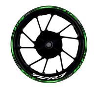 Decalcomanie per ruote Accessori Moto Set Anteriore Posteriore Adesivo Per Cerchioni Mozzo Decalcomania Ruota Per Y&amaha YZF R7 YZF-R7(Style 16)