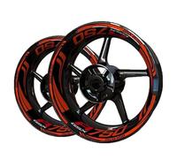 Decalcomanie Per Ruote Strisce Adesive Riflettenti Con Bordo Ispessito Per Motocicletta Per Suzuki GSXR750(Style 1)