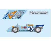 Decalcomanie Porsche 908/03 Targa Florio 1970 1:32 1:43 1:24 1:18 908 03...