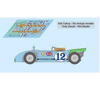 Decalcomanie Porsche 908/03 Targa Florio 1970 1:32 1:43 1:24 1:18 908 03...