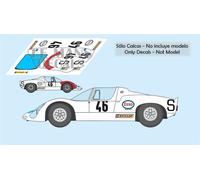 Decalcomanie Porsche 910 Le Mans 1970 46 60 1:32 1:43 1:24 1:18 decalcomanie