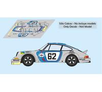 Decalcomanie Porsche 911 Carrera RSR Le Mans 1973 1:32 1:43 1:24 1:18 prove