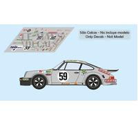 Decalcomanie Porsche 911 Carrera RSR Le Mans 1974 1:32 1:43 1:24 1:18 calchi