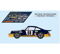 Decalcomanie Porsche 911 Carrera RSR Le Mans 1974 1:32 1:43 1:24 1:18 calchi