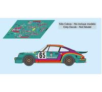 Decalcomanie Porsche 911 Carrera RSR Le Mans 1975 1:32 1:43 1:24 1:18...