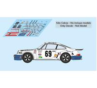 Decalcomanie Porsche 911 Carrera RSR Le Mans 1975 1:32 1:43 1:24 1:18...