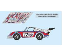 Decalcomanie Porsche 911 Carrera RSR Turbo Le Mans 1974 1:32 1:43 1:24 18...