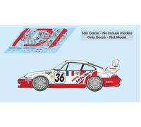 Decalcomanie Porsche 911 GT2 evo Le Mans 1995 1:32 1:43 1:24 1:18 slot calcas