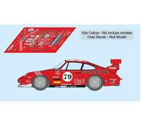 Decalcomanie Porsche 911 GT2 Le Mans 1996 79 1:32 1:43 1:24 1:18 slot calcas